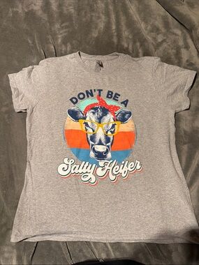 Gildan Gray Heather Heavy Cotton T-Shirt